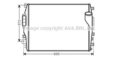 Интеркулер ava JR4041
