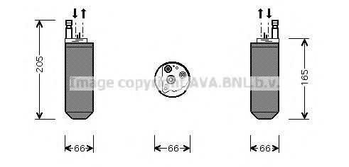 Осушитель кондиционера AVA JRD029