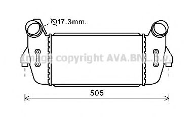 Интеркулер Hyundai/Kia 281904X650