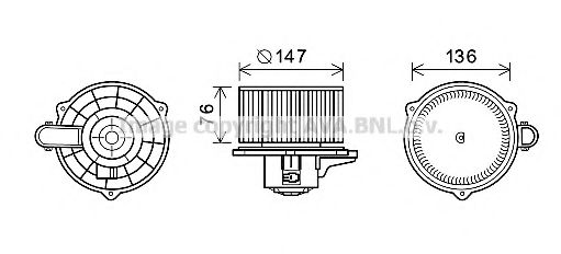 Вентилятор салона Hyundai/Kia 971094E000