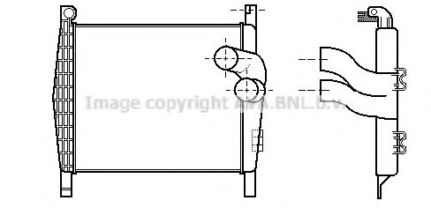 Интеркулер AVA ME4181