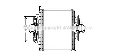 Интеркулер AVA ME4219