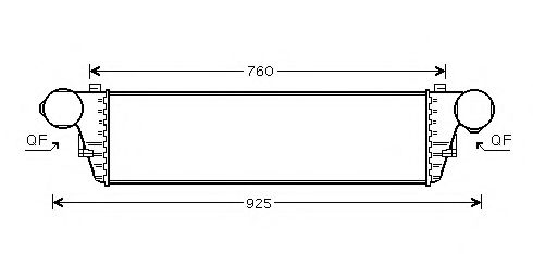 Интеркулер AVA MS4380