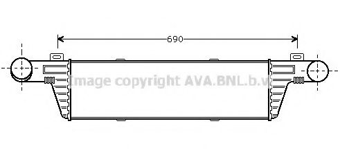 Интеркулер AVA MSA4224
