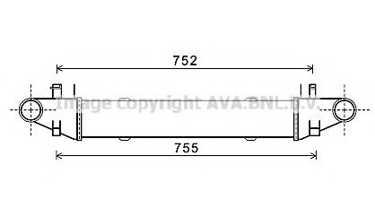 Интеркулер AVA MSA4557