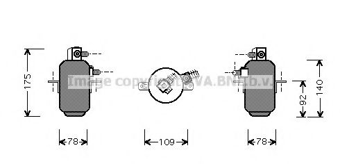 Осушитель кондиционера AVA MSD081