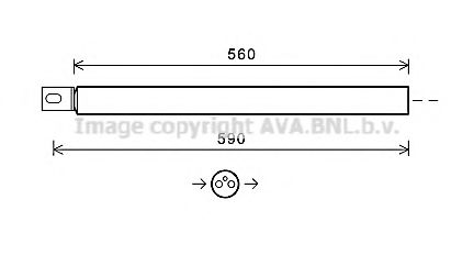 Осушитель кондиционера AVA MSD663
