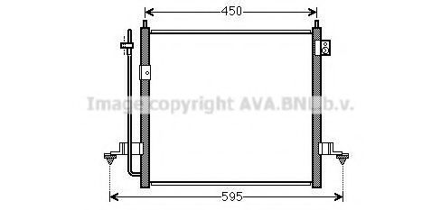Радиатор кондиционера AVA MT5239D