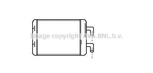 Радиатор печки MAZDA HE0161A10