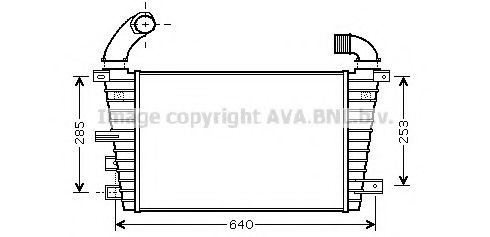 Интеркулер AVA OL4585