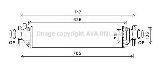 Интеркулер AVA OLA4650