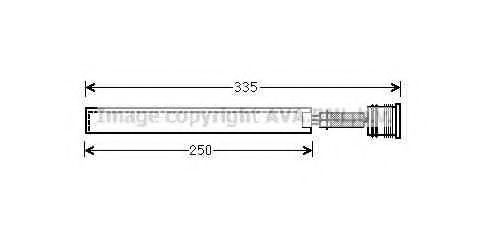 Осушитель кондиционера AVA OLD645