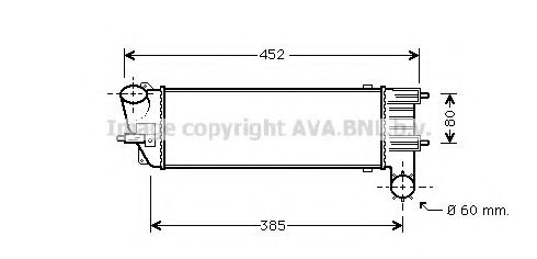 Интеркулер AVA PE4344