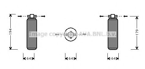 Осушитель кондиционера AVA PRD028