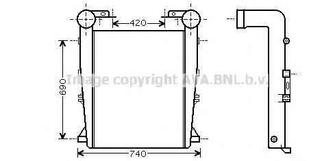 Интеркулер AVA RE4082