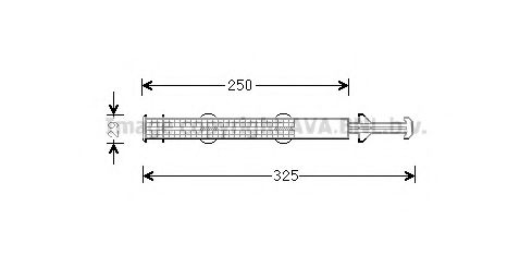 Осушитель кондиционера AVA STD043