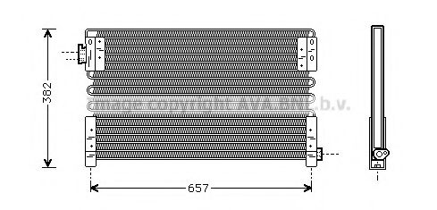 Радиатор кондиционера AVA VL5017