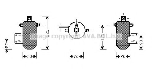 Осушитель кондиционера AVA VLD032