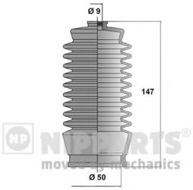Пыльник рулевой рейки NIPPARTS J2852003