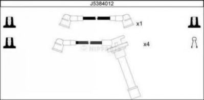Комплект проводов зажигания NIPPARTS J5384012