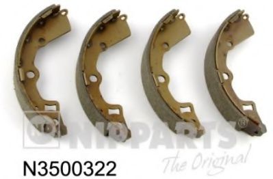 Тормозные колодки барабанные NIPPARTS N3500322