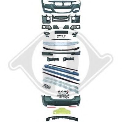 Бампер DIEDERICHS 1217550