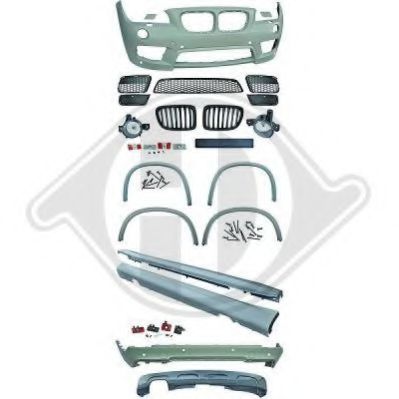 Бампер DIEDERICHS 1265450