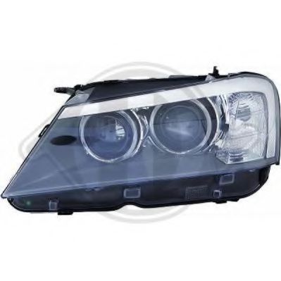 Основная фара DIEDERICHS 1276087 Основная фара DIEDERICHS 1276087