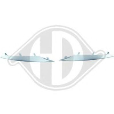 Облицовка бампера DIEDERICHS 1291053