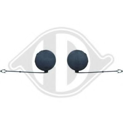 Облицовка бампера DIEDERICHS 1291062