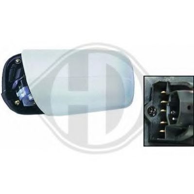 Наружное зеркало DIEDERICHS 1670225