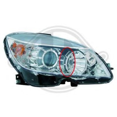 Основная фара DIEDERICHS 1672080 Основная фара DIEDERICHS 1672080
