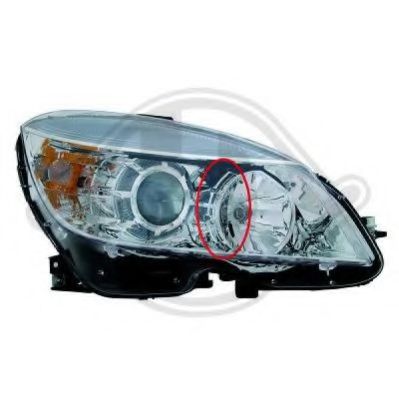 Основная фара DIEDERICHS 1672082 Основная фара DIEDERICHS 1672082