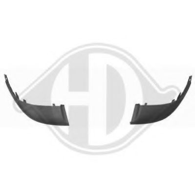 Накладка бампера OPEL 90597586