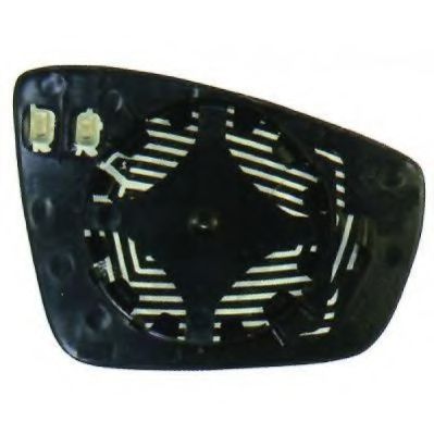 Стекло наружного зеркала DIEDERICHS 2206027