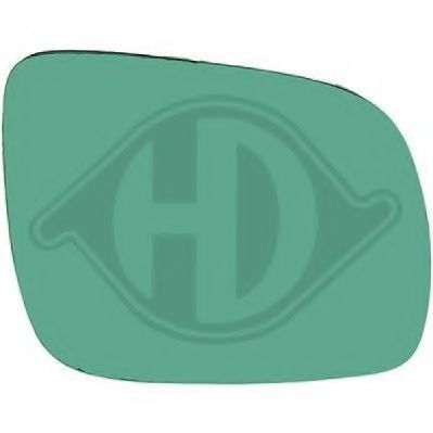 Стекло наружного зеркала DIEDERICHS 2213226