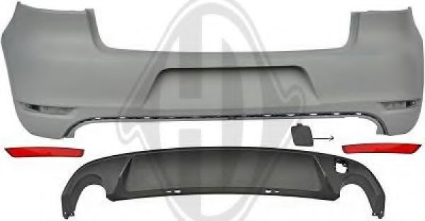 Бампер DIEDERICHS 2215456