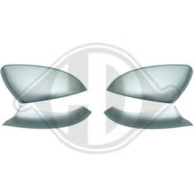 Корпус наружного зеркала DIEDERICHS 2216627