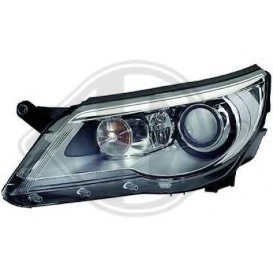 Основная фара DIEDERICHS 2255085 Основная фара DIEDERICHS 2255085
