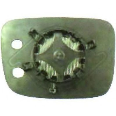 Стекло наружного зеркала DIEDERICHS 2272226