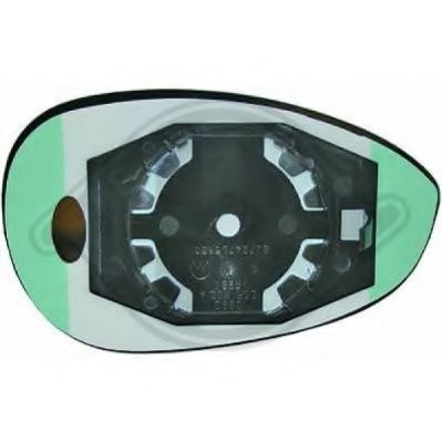 Стекло наружного зеркала DIEDERICHS 3405126