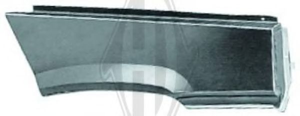 Крыло переднее DIEDERICHS 3430006