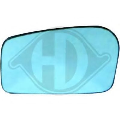 Стекло наружного зеркала DIEDERICHS 3491027
