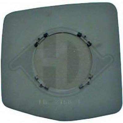 Стекло наружного зеркала DIEDERICHS 3495028