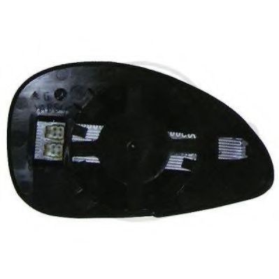 Стекло наружного зеркала DIEDERICHS 4072027