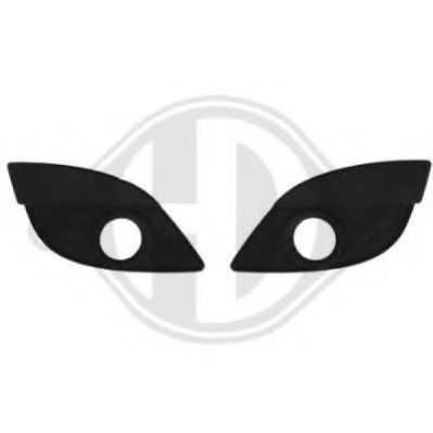 Облицовка бампера DIEDERICHS 4481047