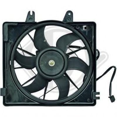 Вентилятор радиатора кондиционера MAZDA FSD715035A