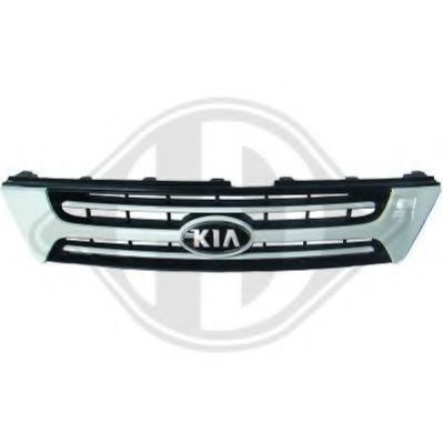 Решетка радиатора Hyundai/Kia 863504D100