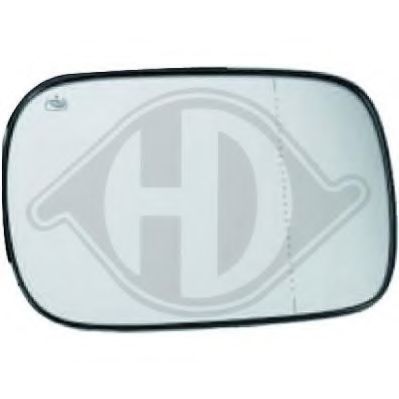 Стекло наружного зеркала DIEDERICHS 7685226