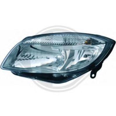Основная фара DIEDERICHS 7801681 Основная фара DIEDERICHS 7801681